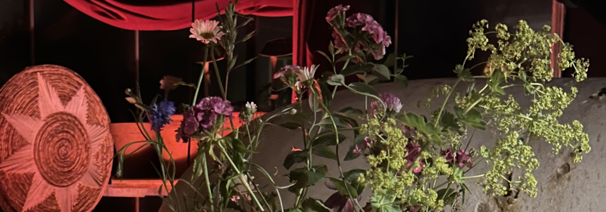 flowers in the dark