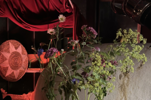 flowers in the dark